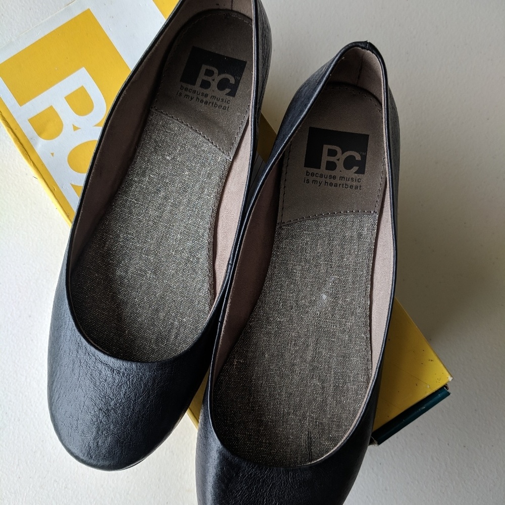 Black flats